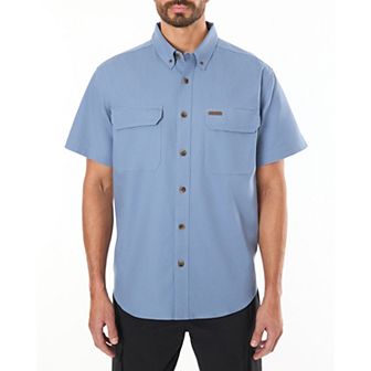 Big & Tall Smith's Workwear Stretch Full-Swing Work Shirt