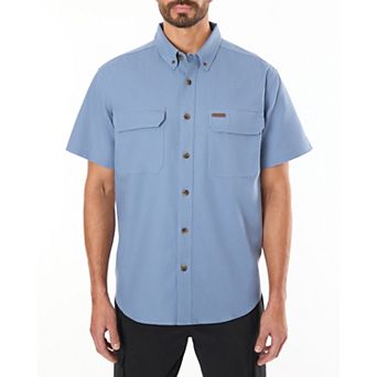 Big & Tall Smith's Workwear Stretch Full-Swing Work Shirt