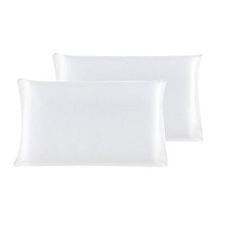 19 Momme 100% Pure Mulberry Silk 2-pack Pillowcases 20"x26"