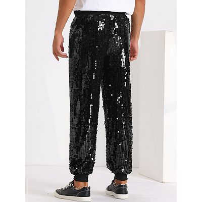 Mens sequin joggers on sale