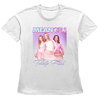 Women's Mean Girls Total F Tie Dye Basic Fit Graphic Tee