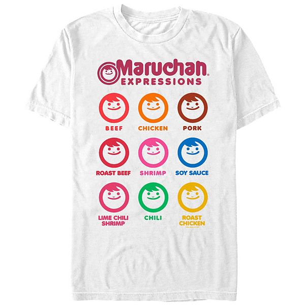 hir0.to.maronページ　Man　すのチル Men's Maruchan Color Flavors Graphic Tee