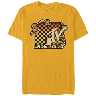 Men's MTV Creature Checkered Logo Graphic Tee
