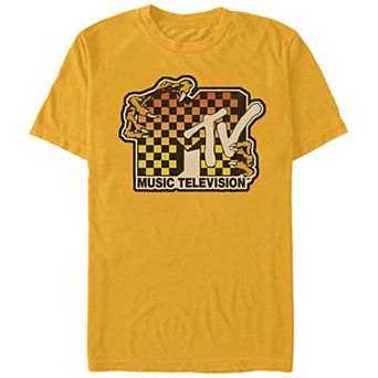 Men's MTV Creature Checkered Logo Graphic Tee