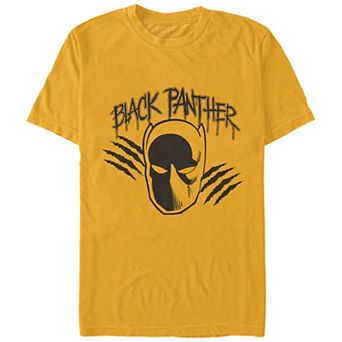 Men's Black Panther Claw Marks Graphic Tee