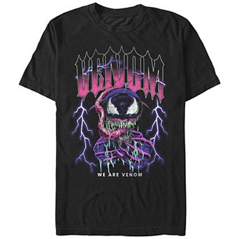Men's Spider-Man Lightning Venom Graphic Tee