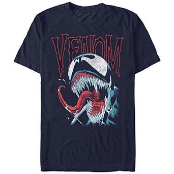 Men's Spider-Man Venom Big Mouth Graphic Tee