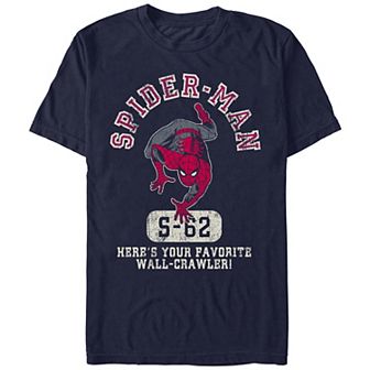 Men's Spider-Man Your Favorite Wall-Crawler Graphic Tee