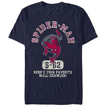 Men's Spider-Man Your Favorite Wall-Crawler Graphic Tee