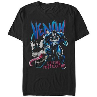 Men's Spider-Man Venom Poster Graphic Tee