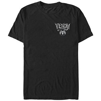Men's Spider-Man Venom Stamp Graphic Tee
