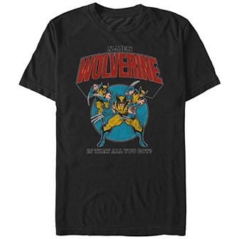 Men's X-Men Wolverine Poster Graphic Tee