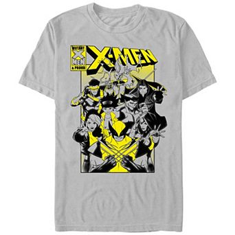 Men's X-Men Yellow Comic Cover Graphic Tee