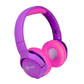 Contixo KB05 Kids Bluetooth Headphones: Safe 85dB limit, adjustable on-ear design