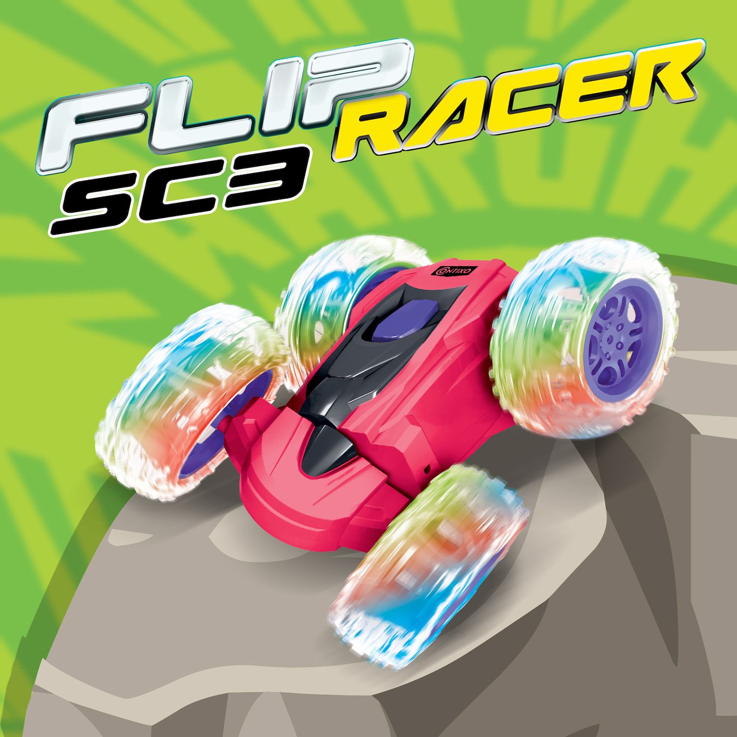 Contixo SC3 RC Stunt Car – 360° Flip Remote Control Car With 2.4Ghz, 4WD, Headlights For Kids & Adults - View #10