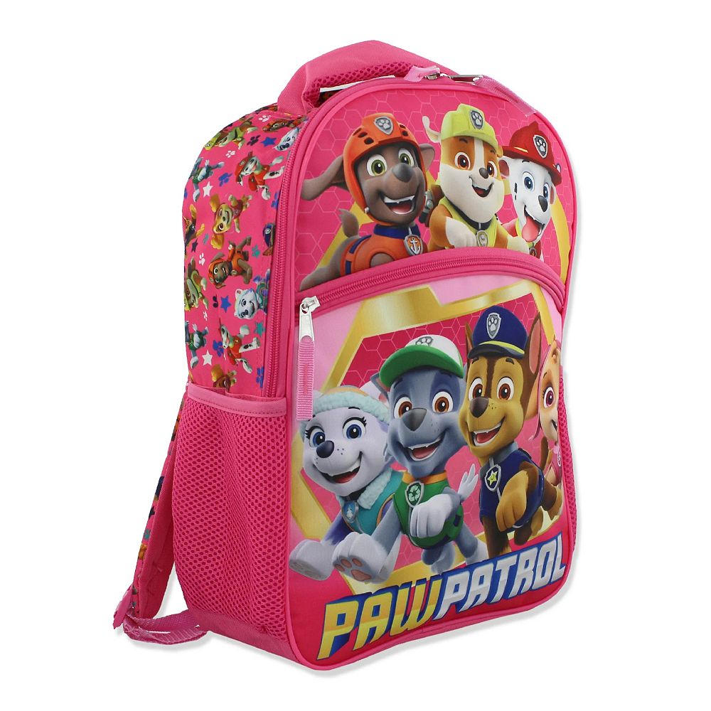 Paw Patrol Pups Girl's 16 Inch School Backpack (one Size, Pink)