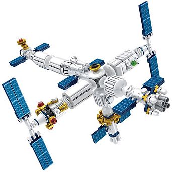 Contixo 573 pc Aerospace Series Space Station Building Block Set