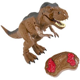 Contixo Remote Control Walking Tyrannosaurus Dinosaur With Light-up Eyes & Roaring Effect