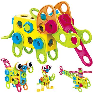 Contixo 223 Piece Mega Mechanic 3D Building Block Set