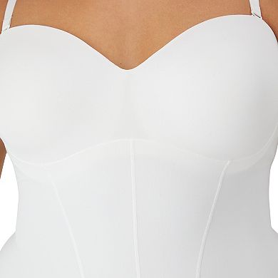 Maidenform Firm Control Shapewear Tummy Shaping Multiway Thong Bodysuit DMS131