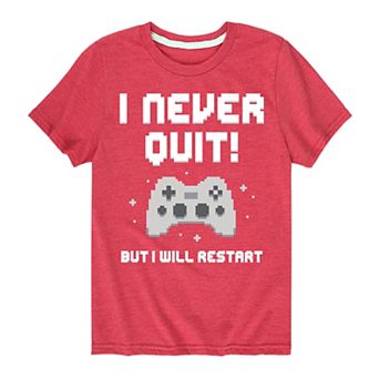 Boys 8-20 I Never Quit Graphic Tee