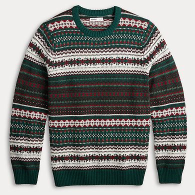 Men's Sonoma Goods For Life Fair Isle Crewneck Sweater