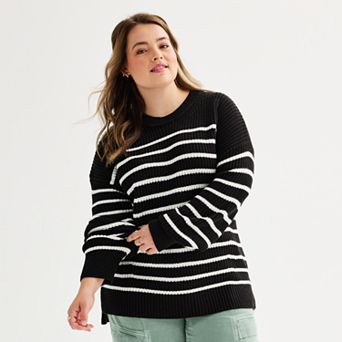 Juniors' Plus Size SO® Crewneck Pullover