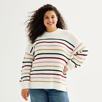 Juniors' Plus Size SO® Crewneck Pullover