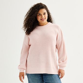Juniors' Plus Size SO® Crewneck Pullover