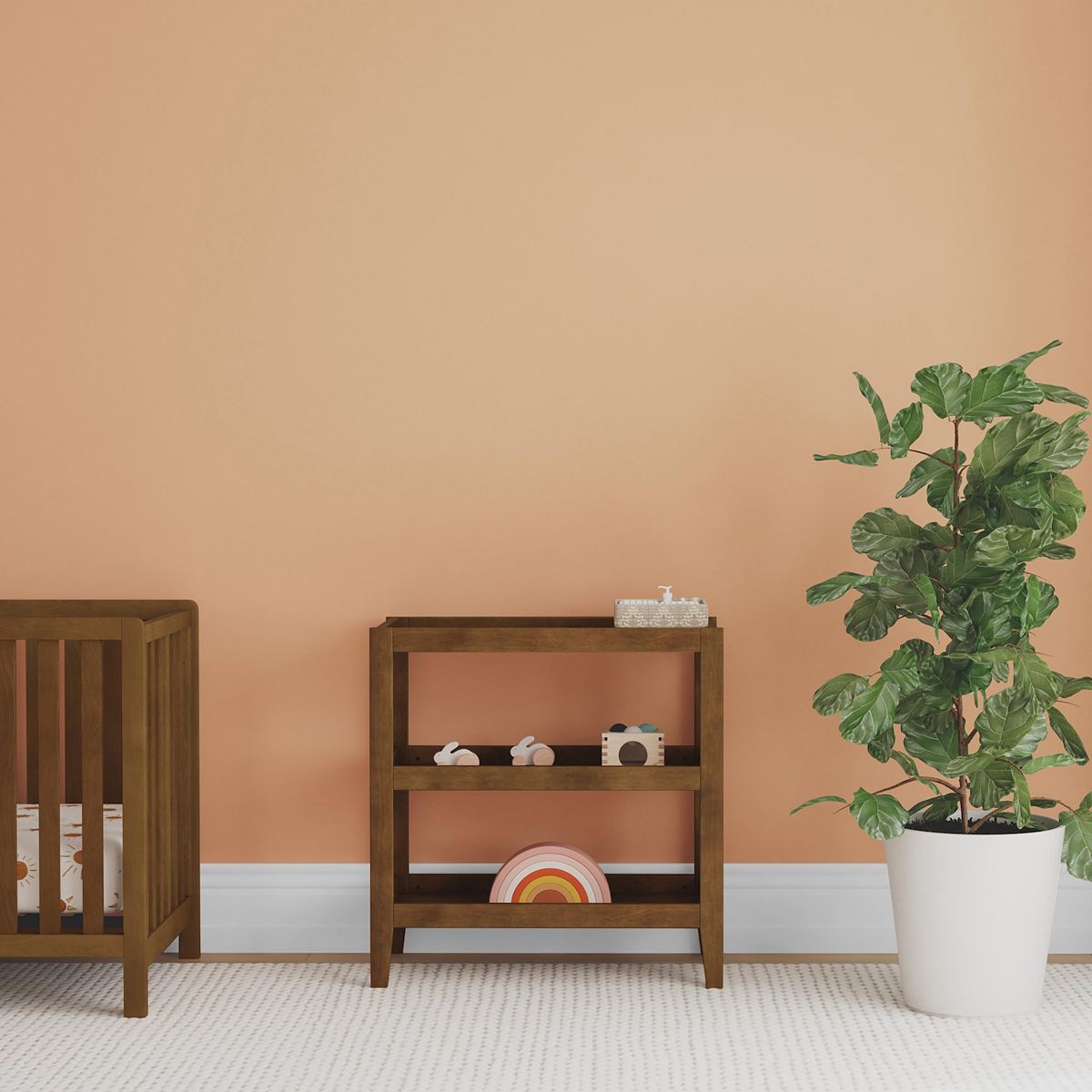 Carter's by DaVinci Colby changing table displayed in nursery corner