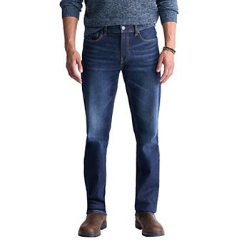 Men's Buffalo Jeans Straight Fit Dark Inigo Denim Jeans