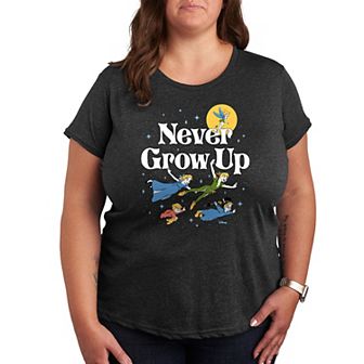 Disney's Peter Pan Plus Never Grow Up Graphic Tee