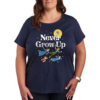 Disney's Peter Pan Plus Never Grow Up Graphic Tee