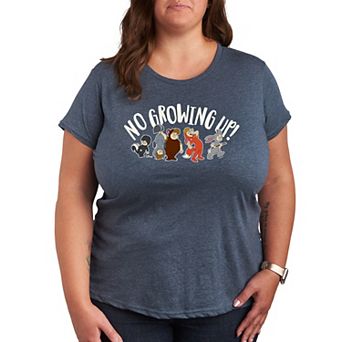 Disney's Peter Pan Plus No Growing Up Graphic Tee