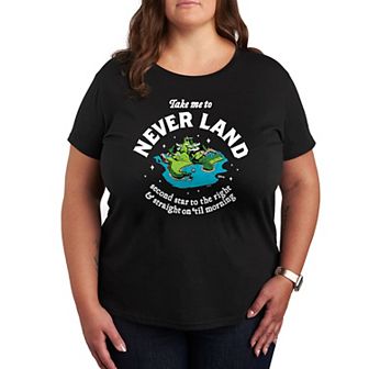 Disney's Peter Pan Plus Take Me To Never Land Graphic Tee