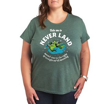 Disney's Peter Pan Plus Take Me To Never Land Graphic Tee