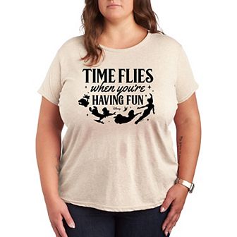 Disney's Peter Pan Plus Time Flies Graphic Tee