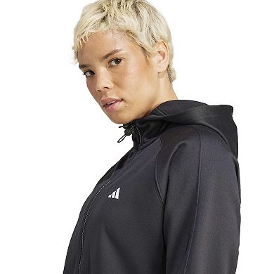 Women's adidas Game and Go Full-Zip Hooded Training Jacket