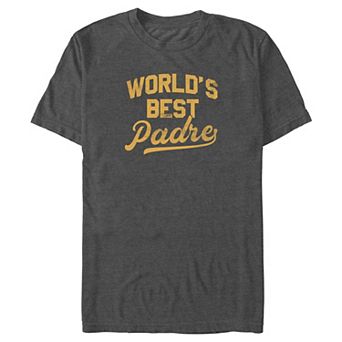 Big & Tall World's Best Padre Graphic Tee