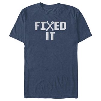Big & Tall Fixed It Graphic Tee