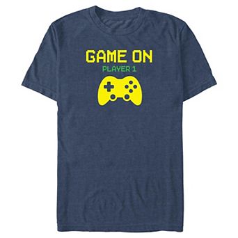 Big & Tall Game On Player One Graphic Tee