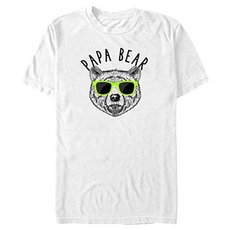 Big & Tall Cool Papa Bear Graphic Tee