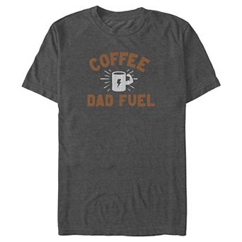 Big & Tall Coffee Dad Fuel Graphic Tee
