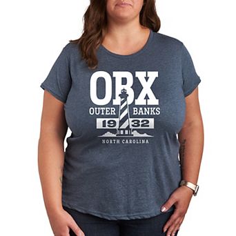 Plus OBX Outer Banks Lighthouse Graphic Tee