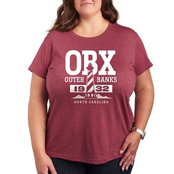 Plus OBX Outer Banks Lighthouse Graphic Tee
