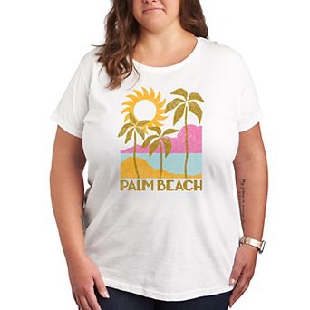 Plus Palm Beach Deco Graphic Tee