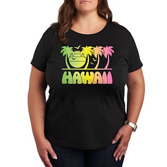 Plus Vintage Hawaii Blend Graphic Tee