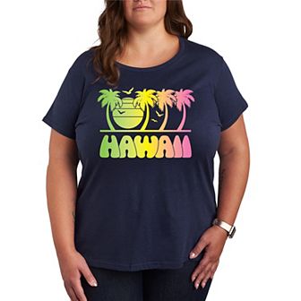 Plus Vintage Hawaii Blend Graphic Tee