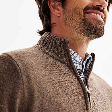 Men's Sonoma Goods For Life® Heavyweight 1/4-Zip Sweater