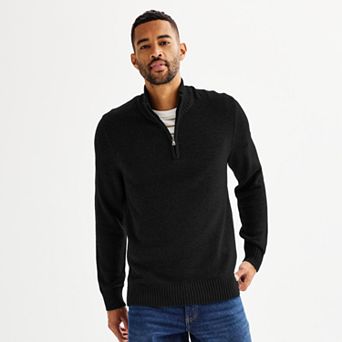 Men's Sonoma Goods For Life® Quarter-Zip Sweater